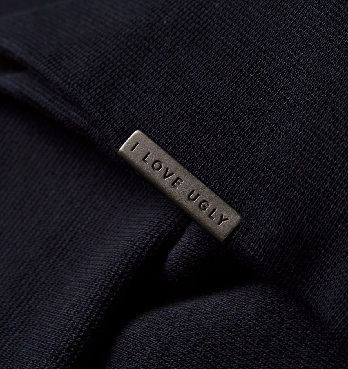 Heavy Box Crop Crew - Midnight Navy