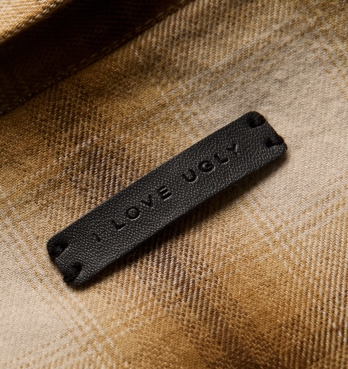Mercer LS Flannel Shirt - Mustard Check