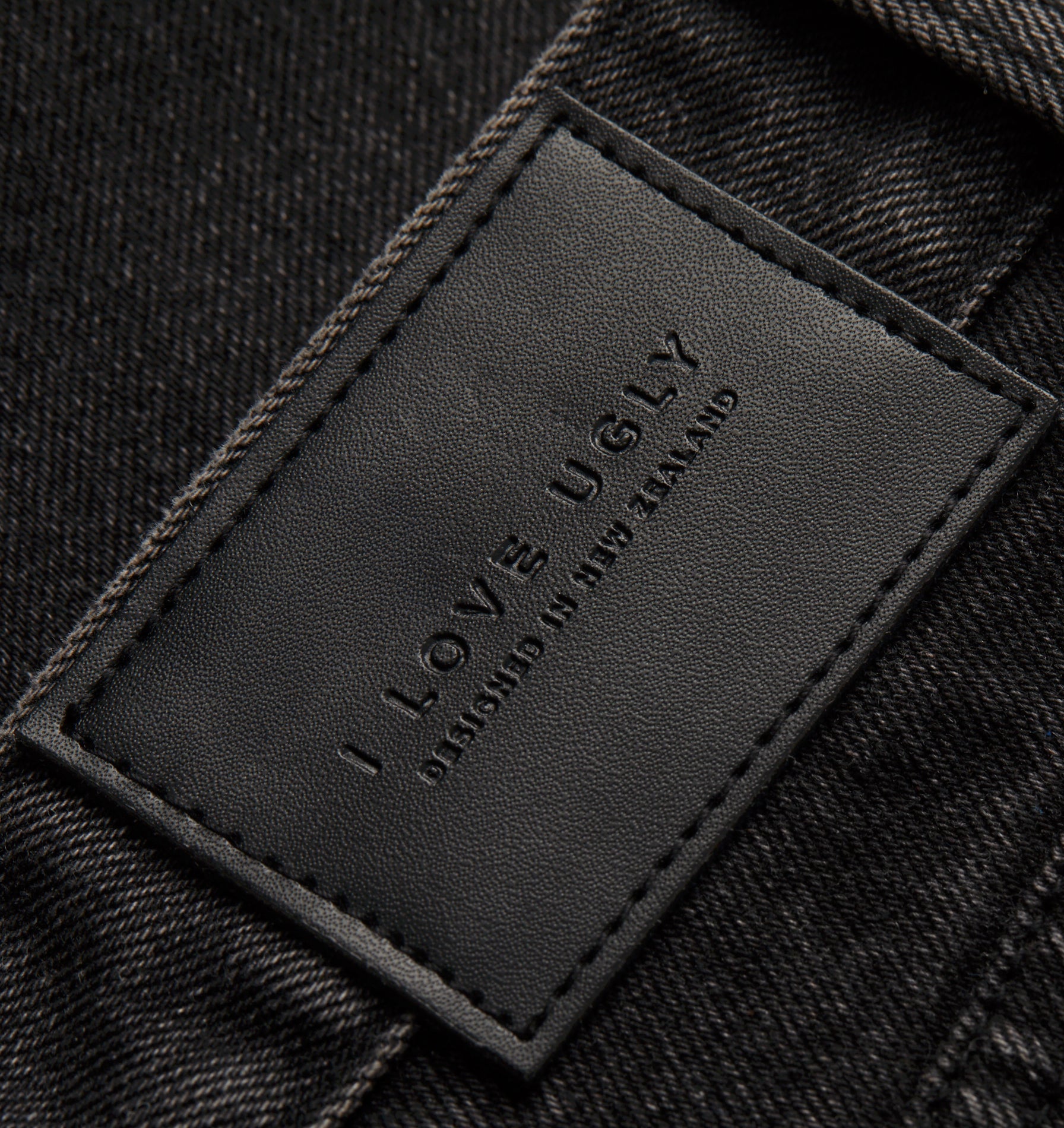 Balloon Denim in Washed Black | I Love Ugly US