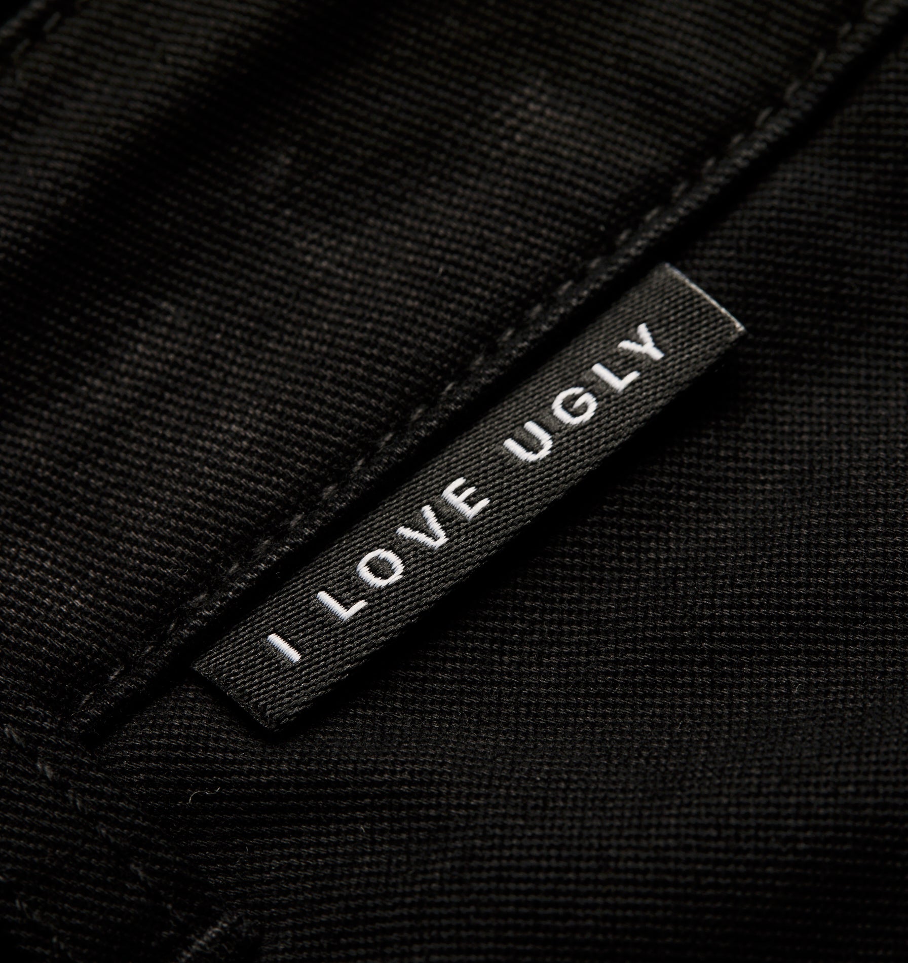 Wide Leg Pleat Pant - Black