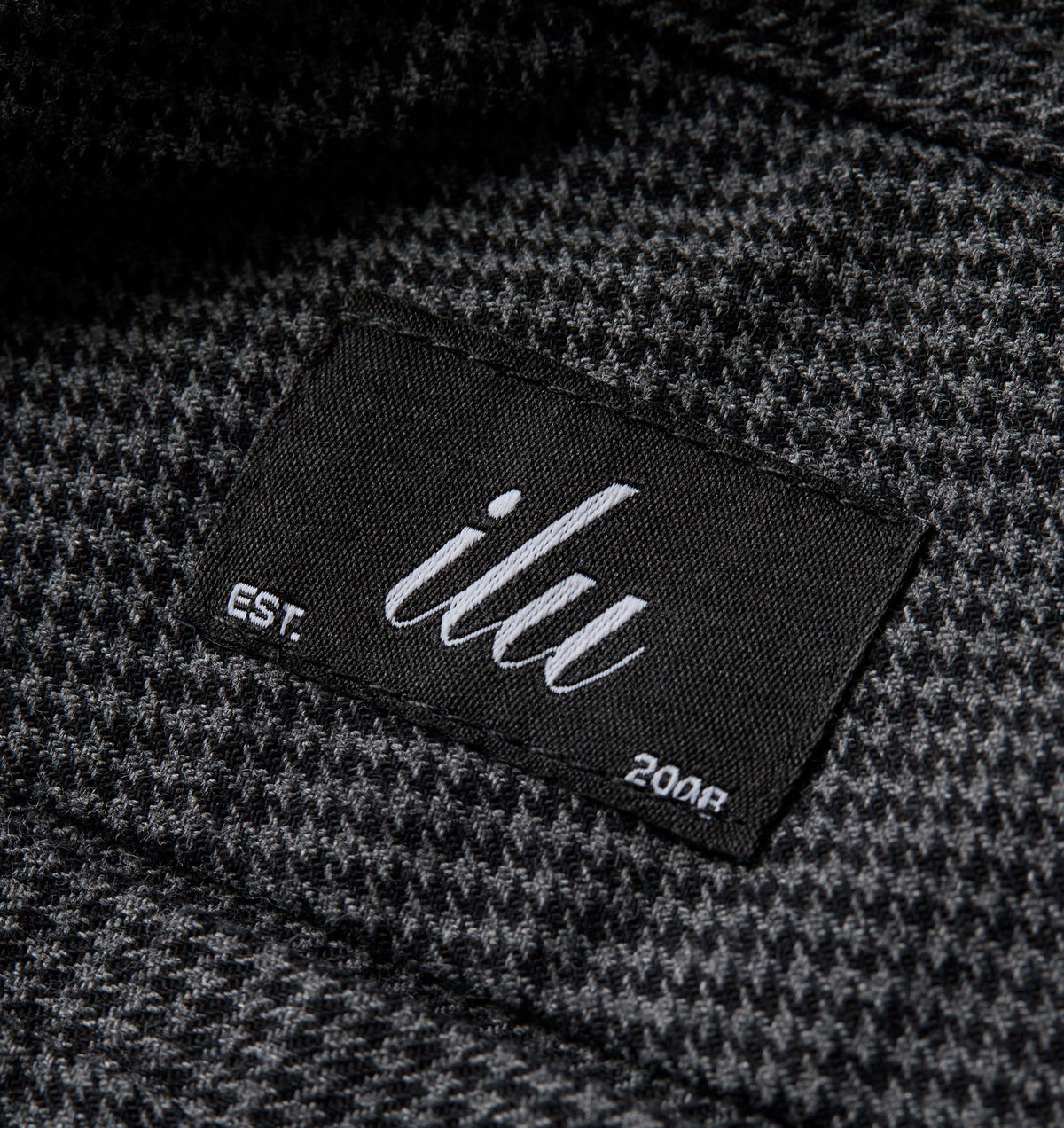 Slim Kobe Pant - Charcoal Houndstooth