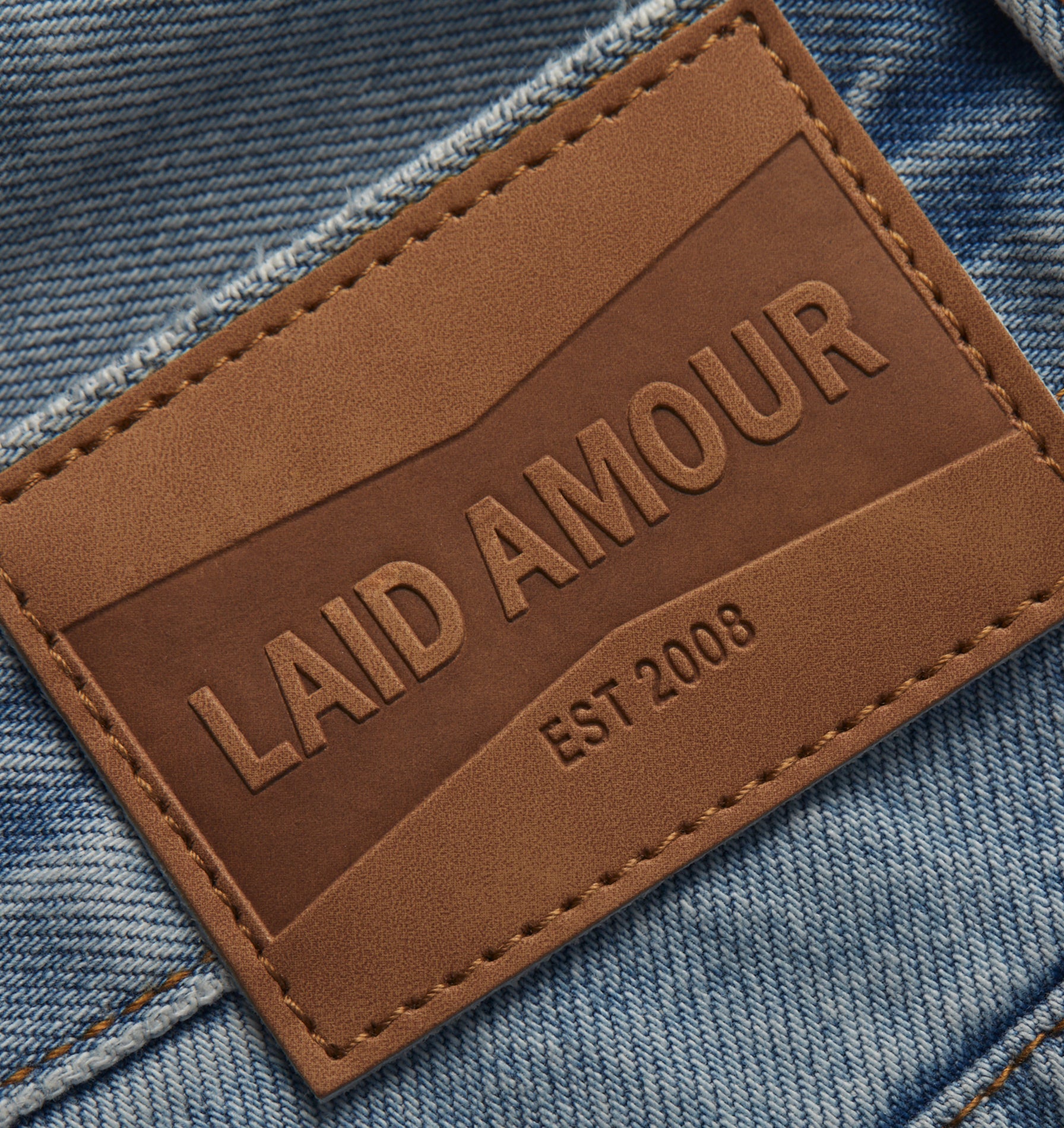 Samson Cropped Denim - Faded Blue