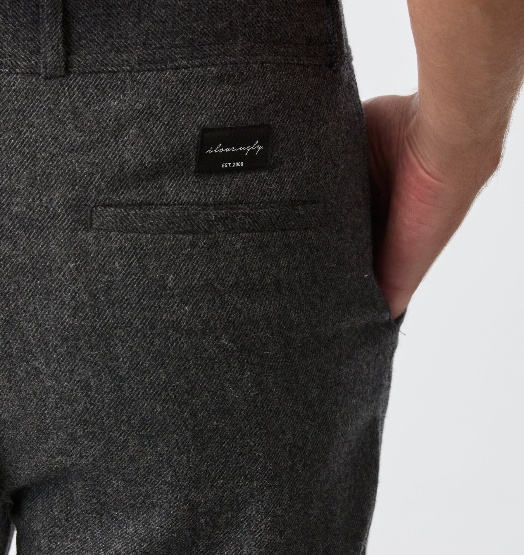 Kobe Pant - Charcoal Wool