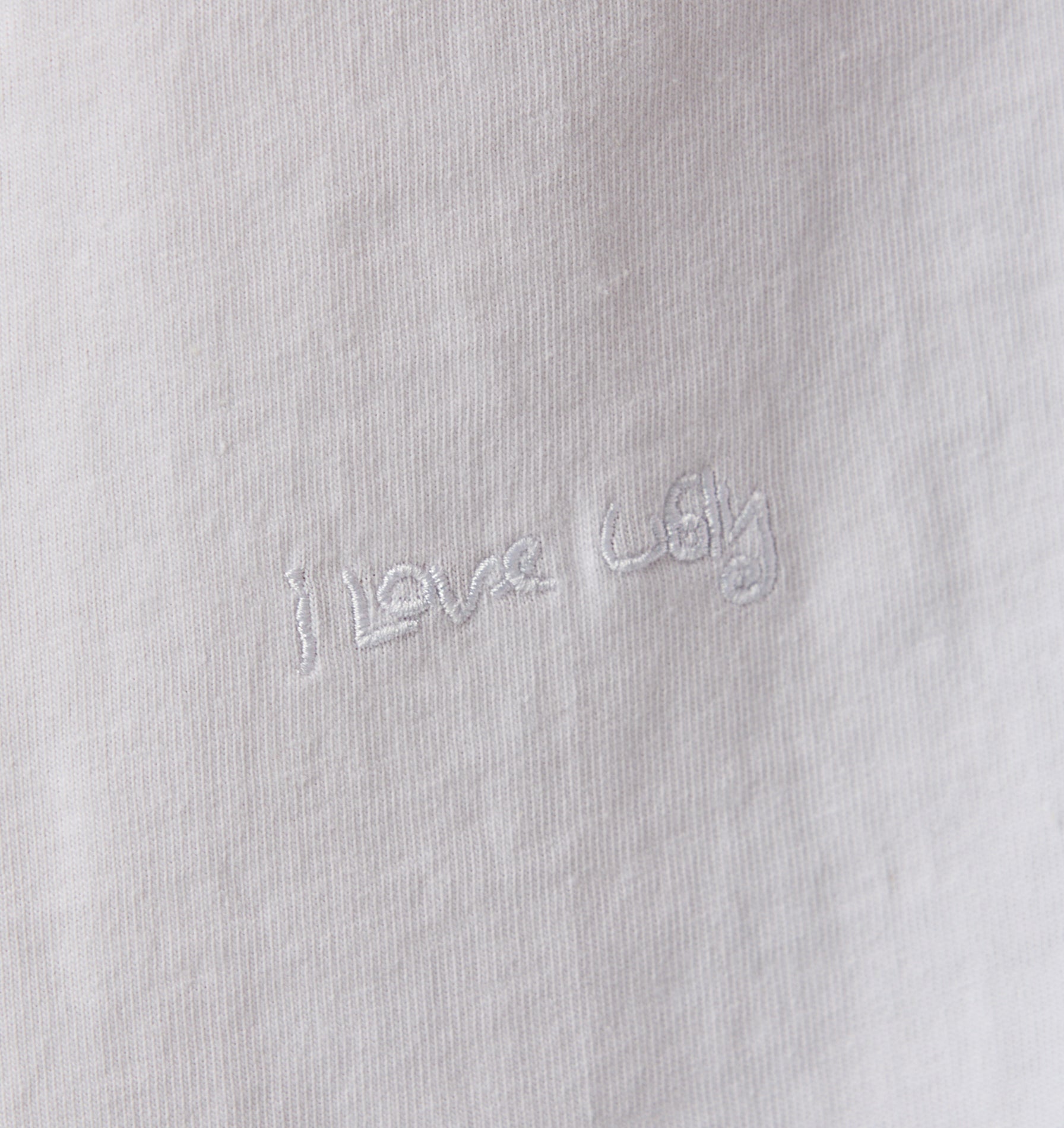 Hand Drawn Crop Tank - White