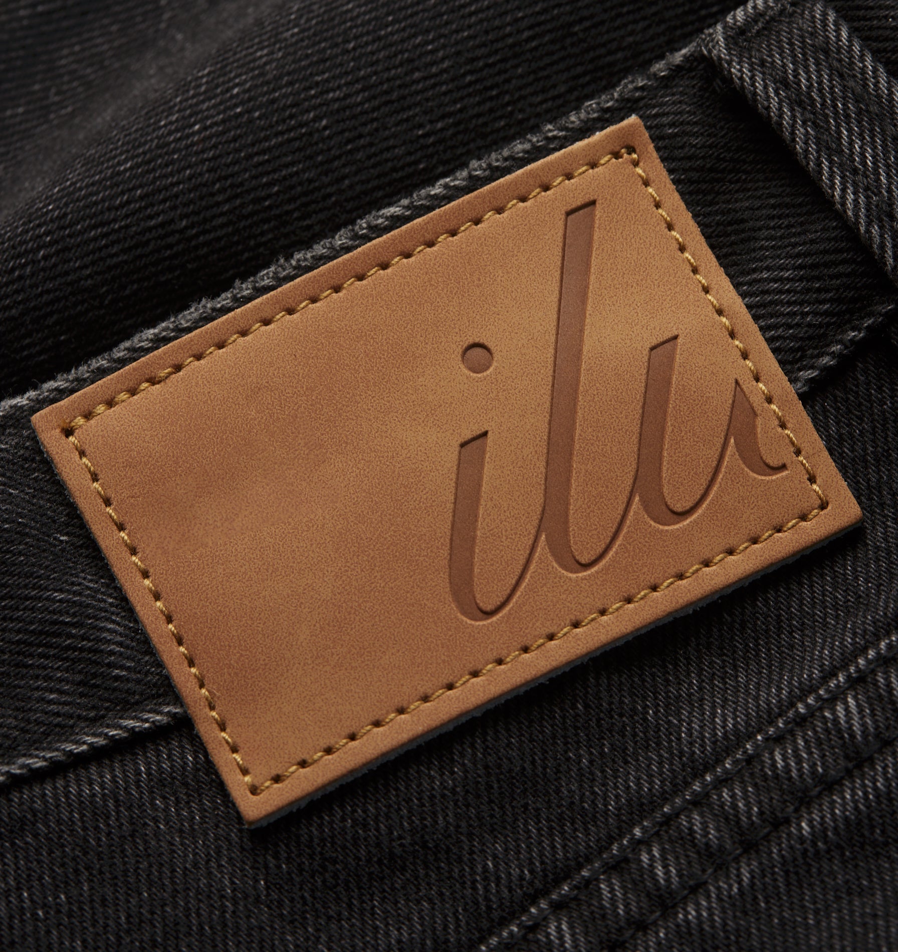 Webster Straight Denim - Washed Black