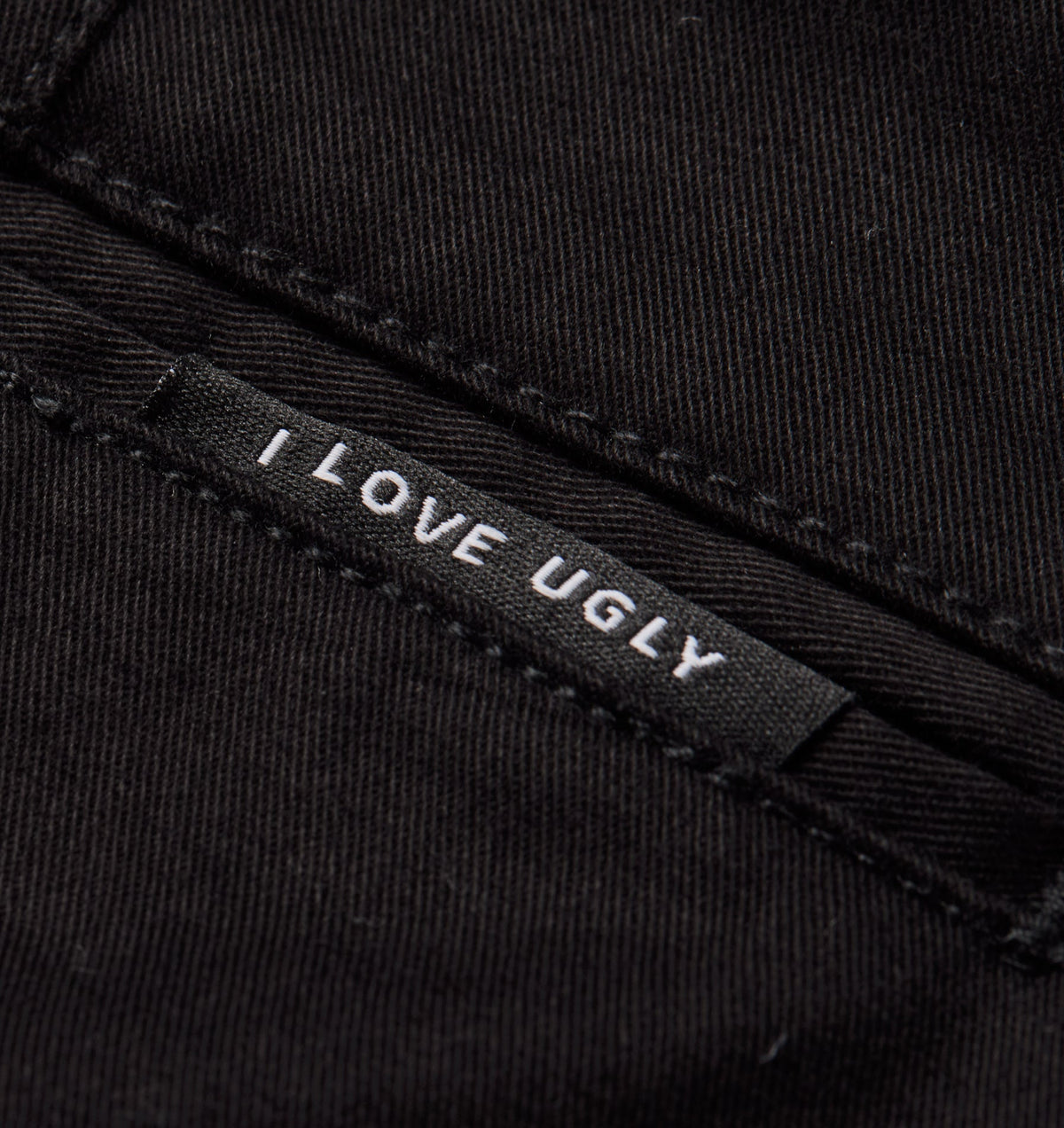 Uniform Straight Pant - Black