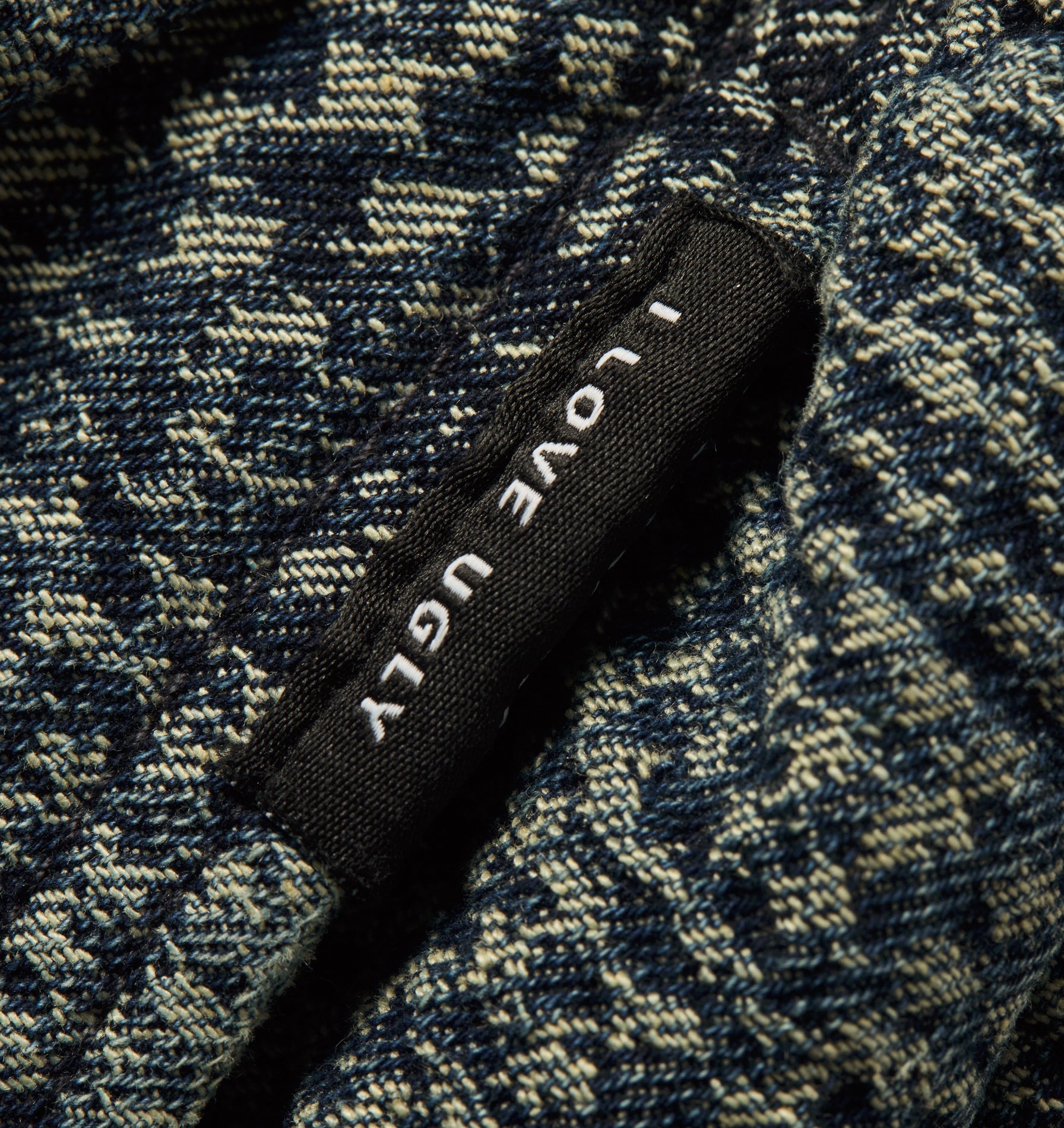Textured Denim Short - Aged Indigo
