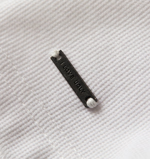 Henley L/S Tee - White