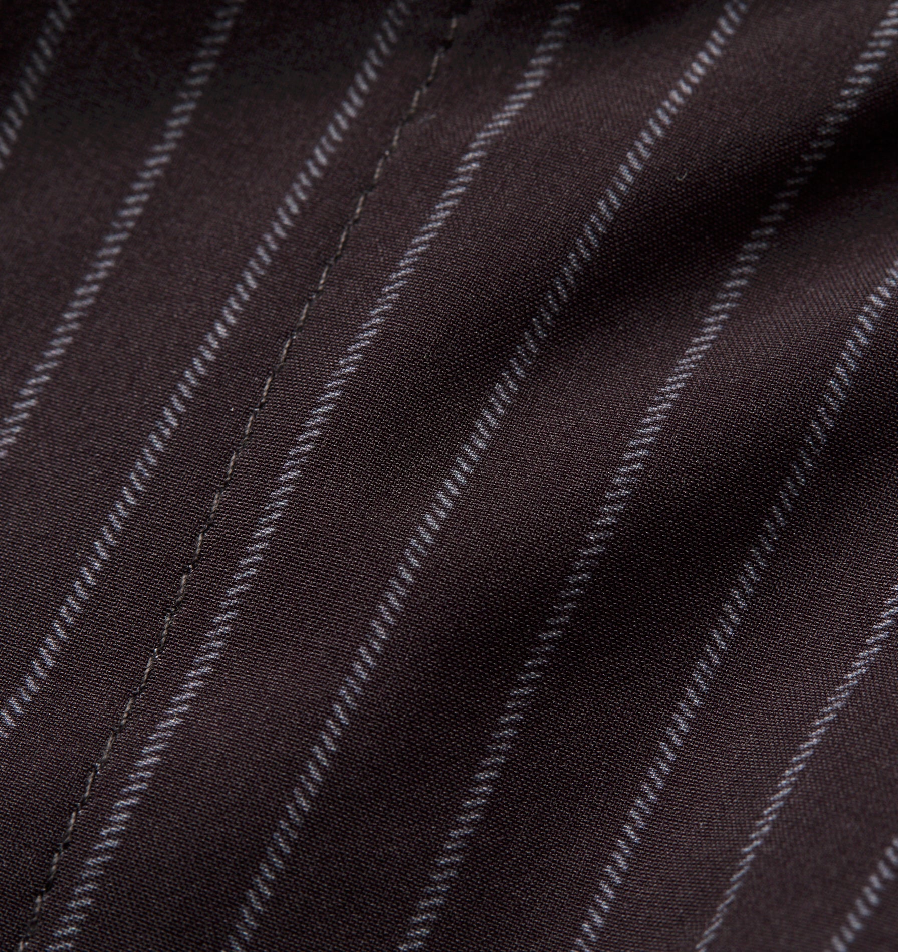Active Pleat Front Short - Black Pinstripe