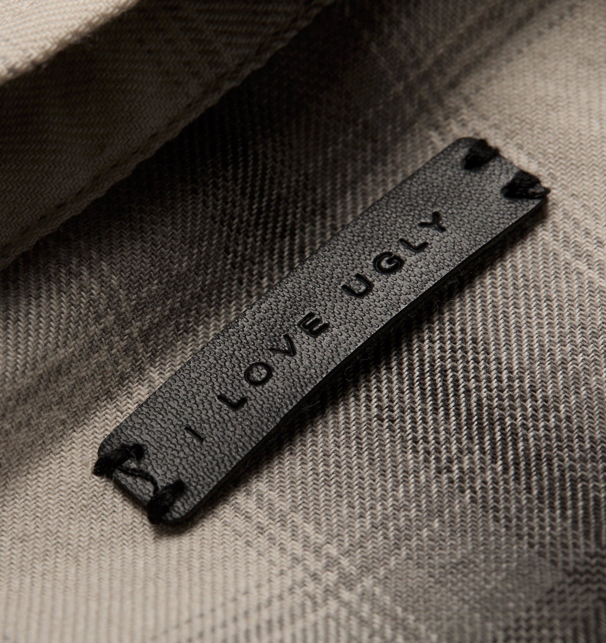 Mercer LS Flannel Shirt - Off White/Black Check