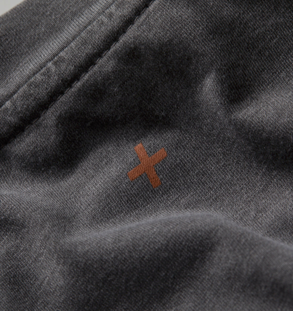 Liquified Active Cotton Box Tee - Washed Black
