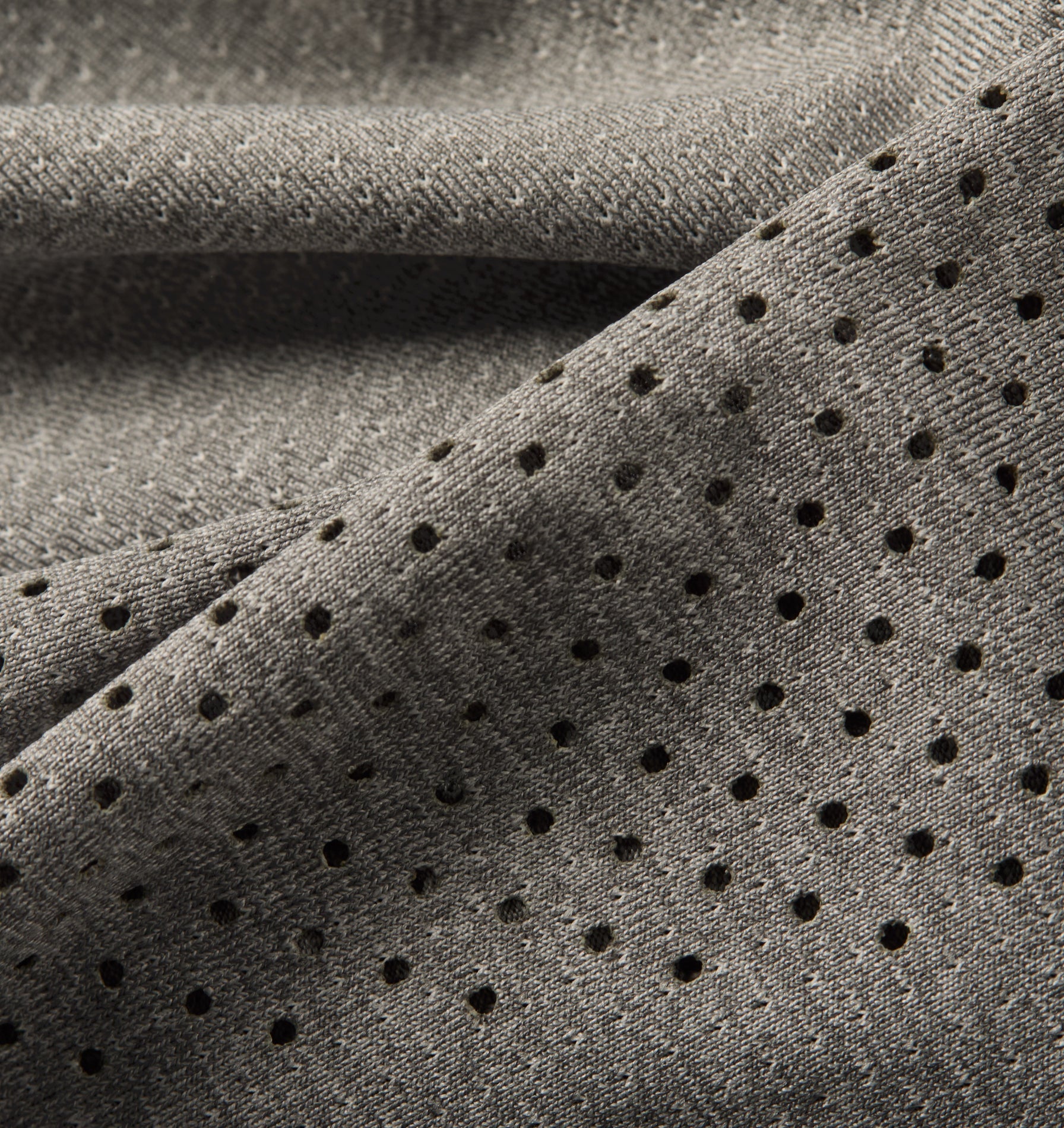 Active Crop Tee - Grey Marl