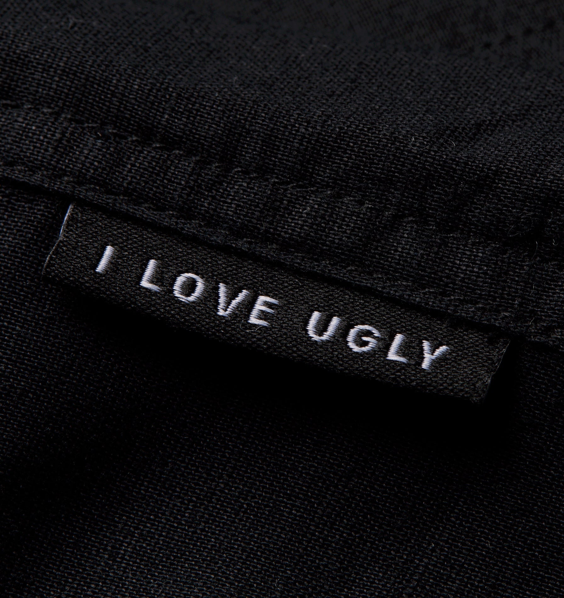 Linen Dawson Boxy SS Shirt - Black