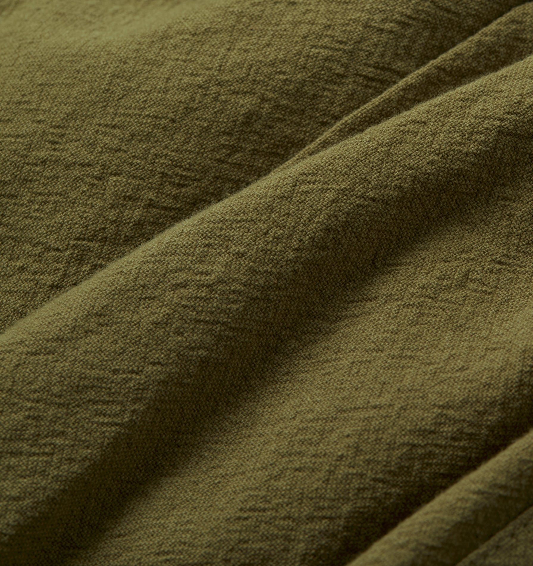 Linen Michael Pleat Short - Dusty Green