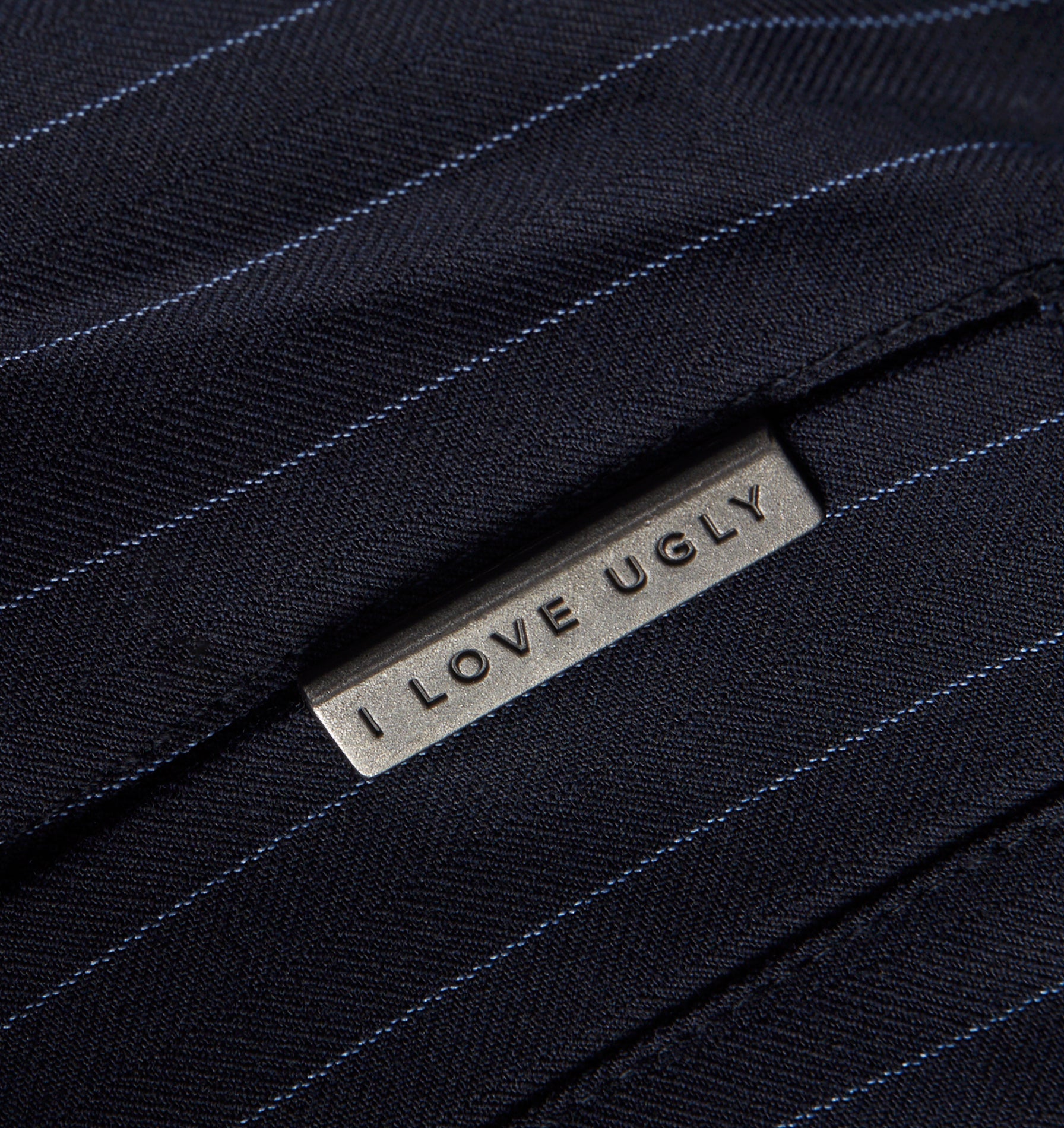 Alfie Jacket - Blue Pinstripe