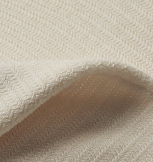 Ronan SS Knit Polo - Off White