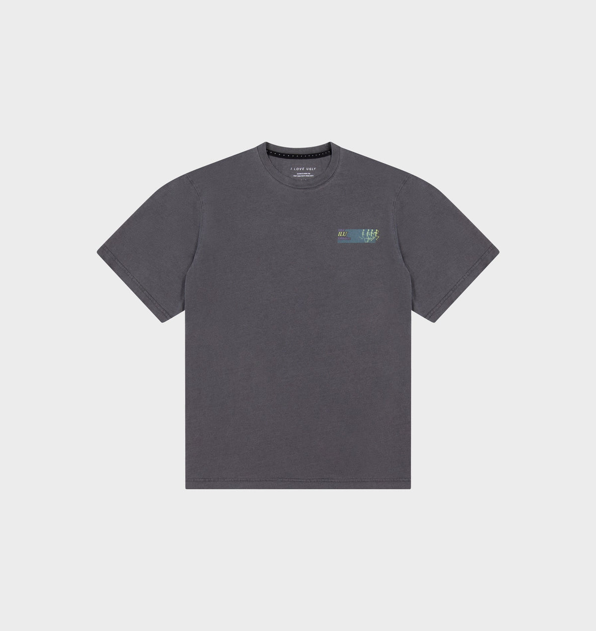 Skeleton Cotton Active Classic Tee -  Washed Black