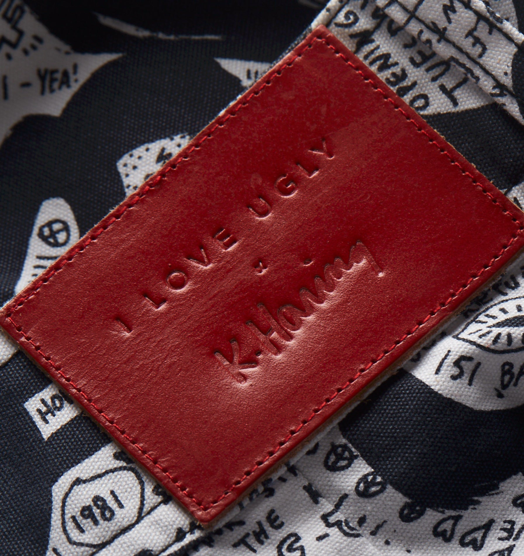 KH Des Refuses Edgar Pant - White/Black