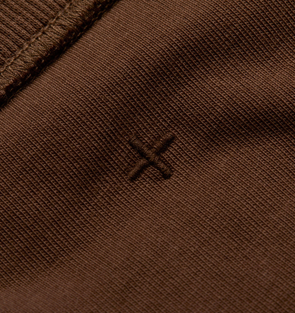 Crop Box Tee - Toffee