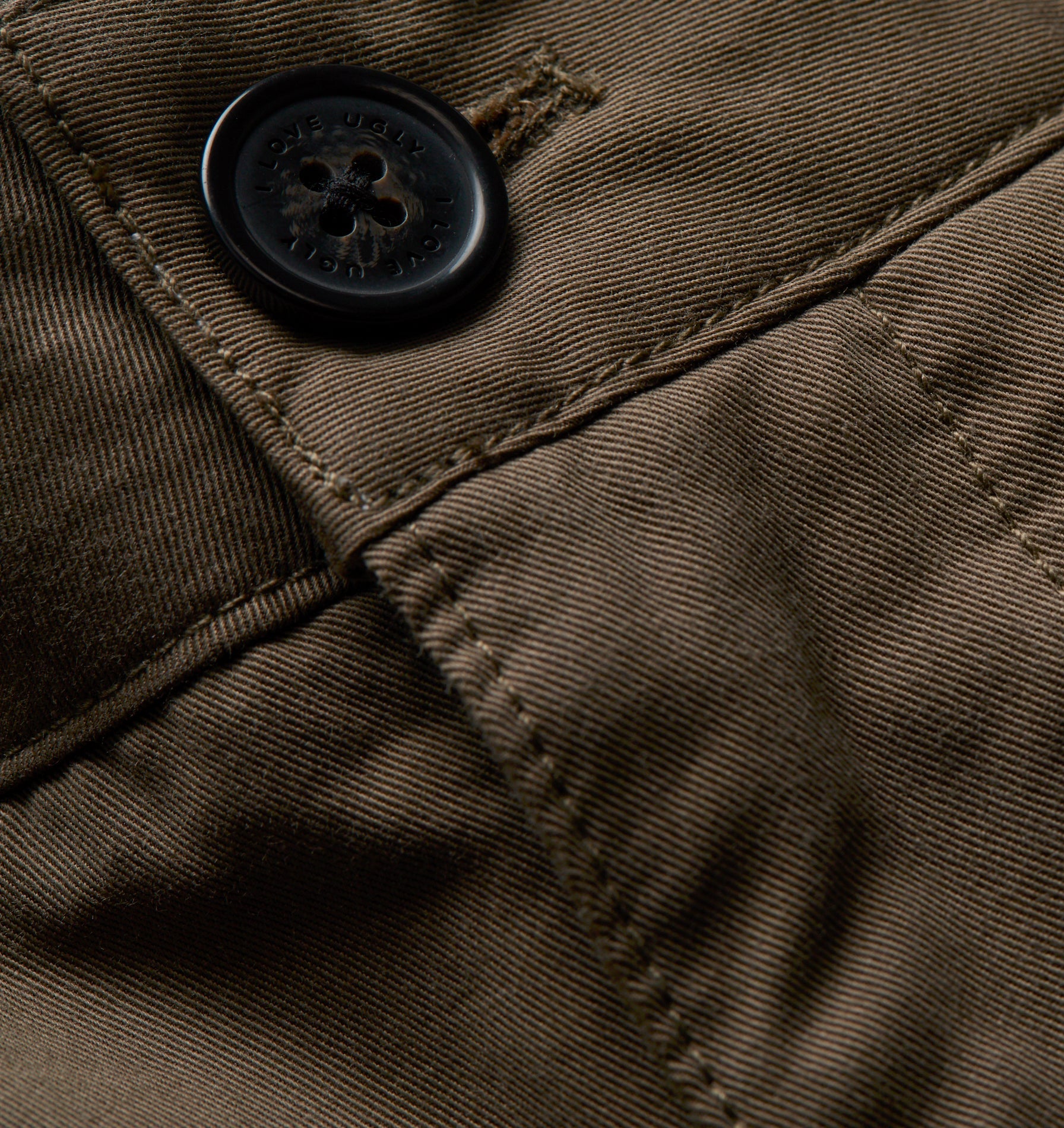 Wide Pleat Short - Mushroom
