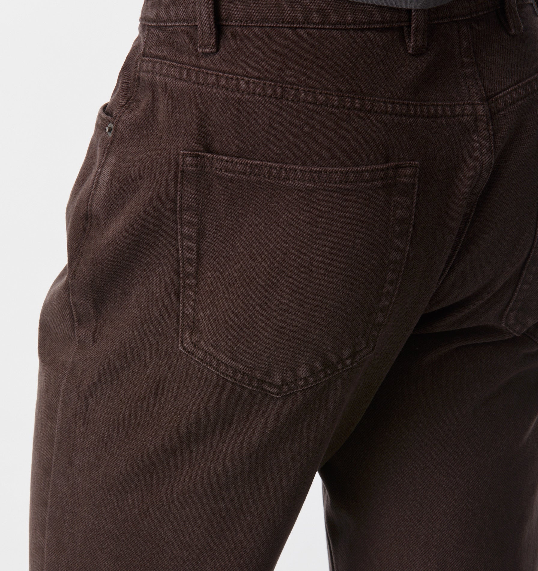 Cropped 90s Denim - Espresso