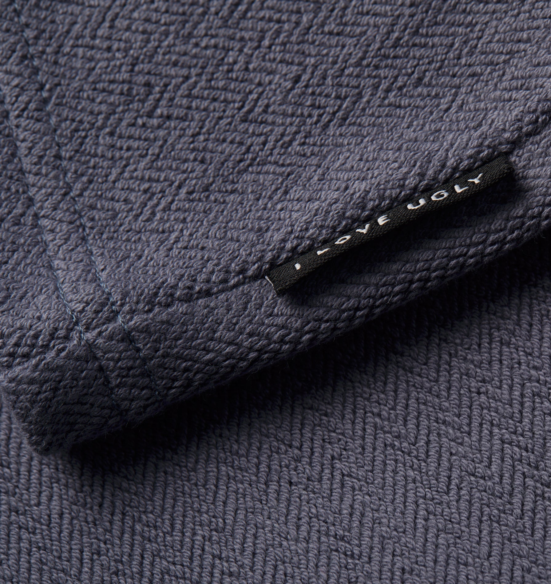 Herringbone Lewi Tee - Fog Blue