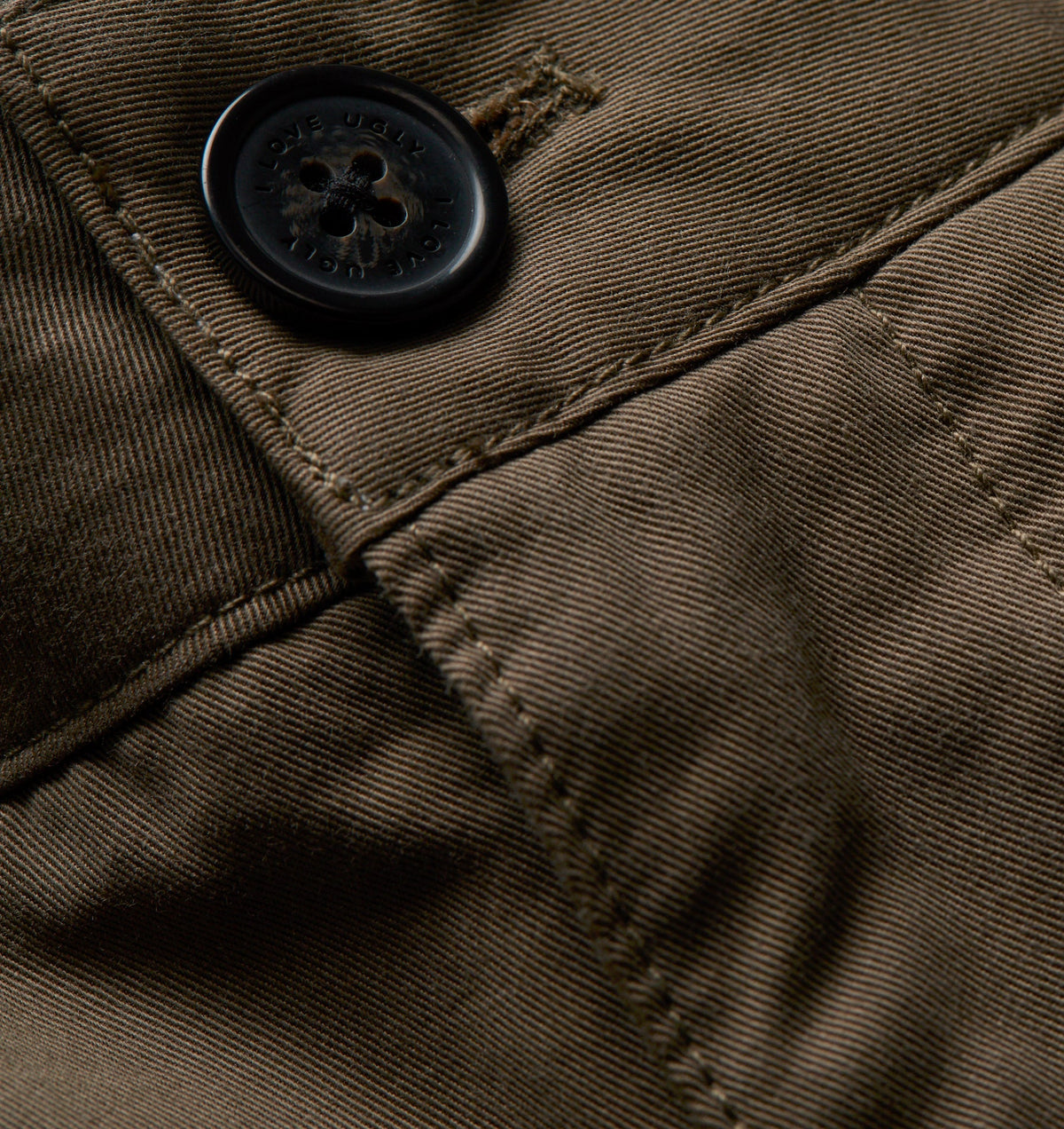 Wide Pleat Short - Mushroom