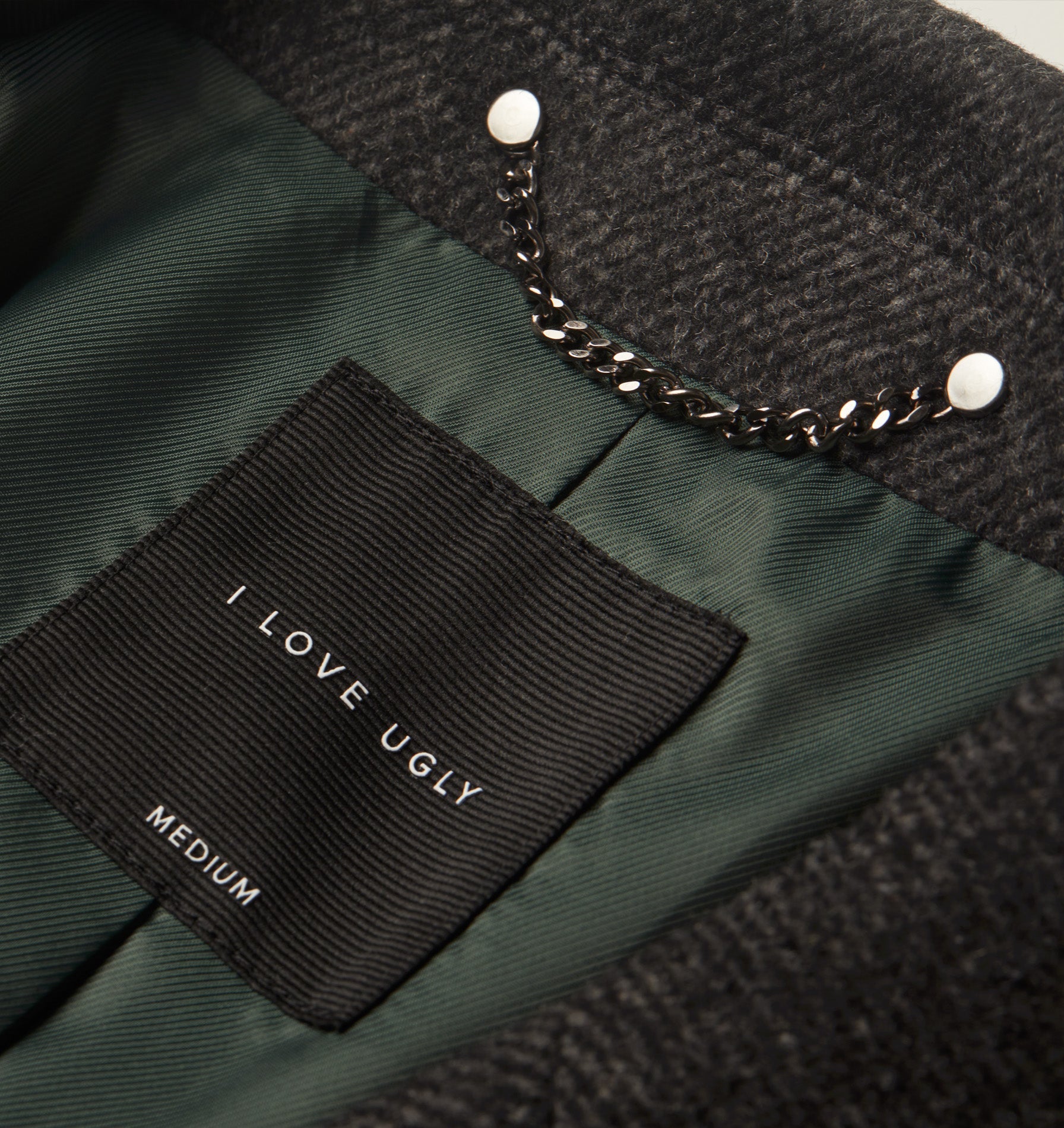 Don Car Coat - Charcoal