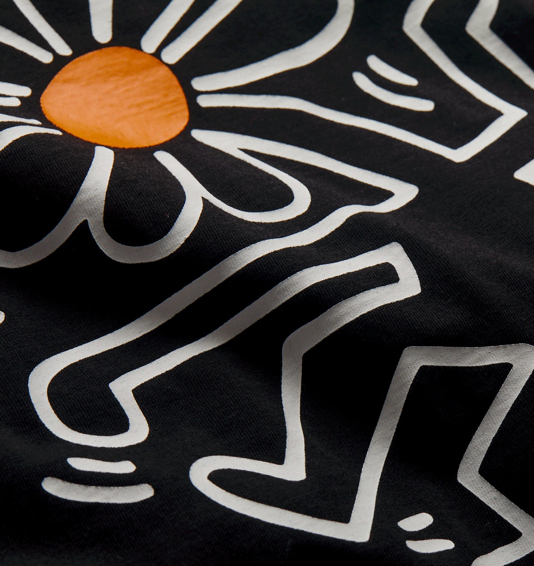KH Dancing Flower Jeremy Tee 2.0 - Black