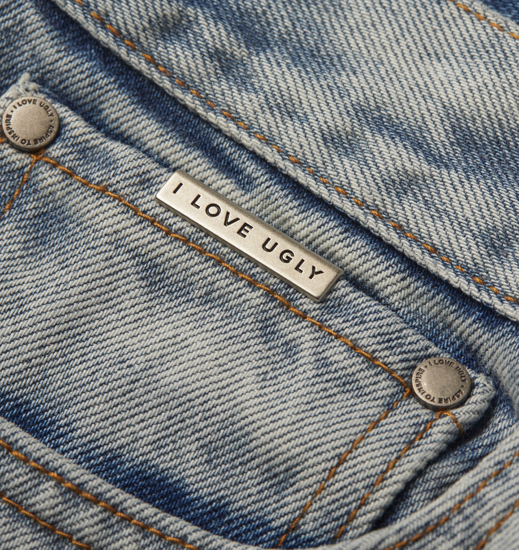 Webster Straight Denim - Light Vintage Blue