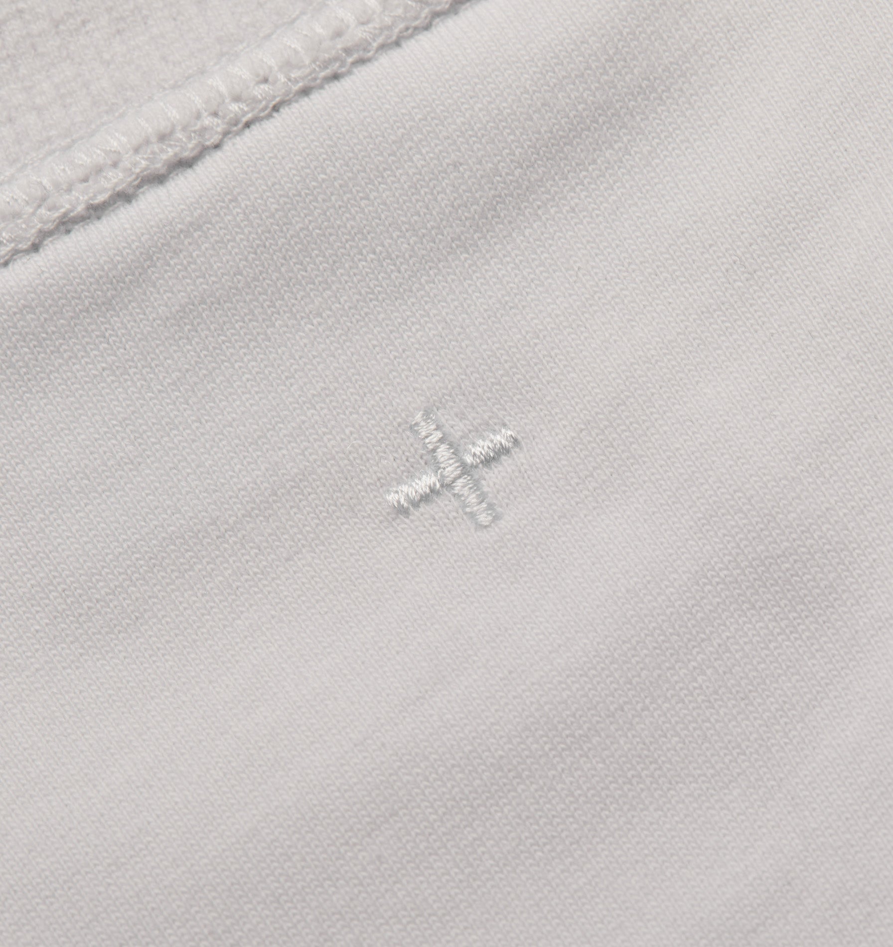 Crop Box Tee - White