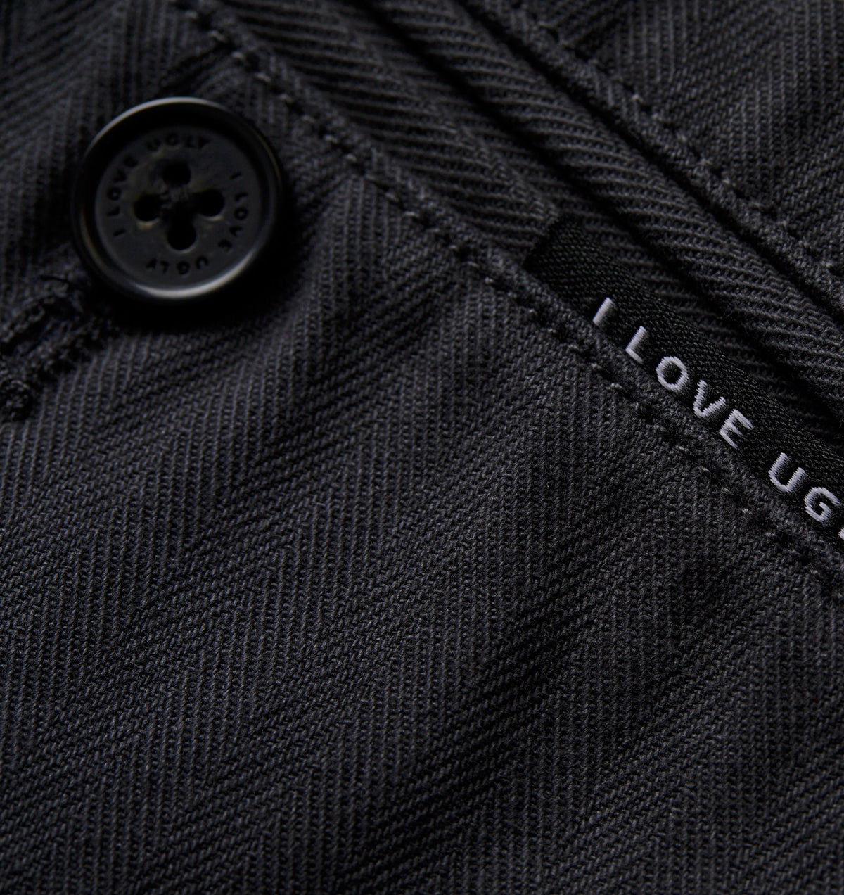 Twin Pleat Pant - Charcoal