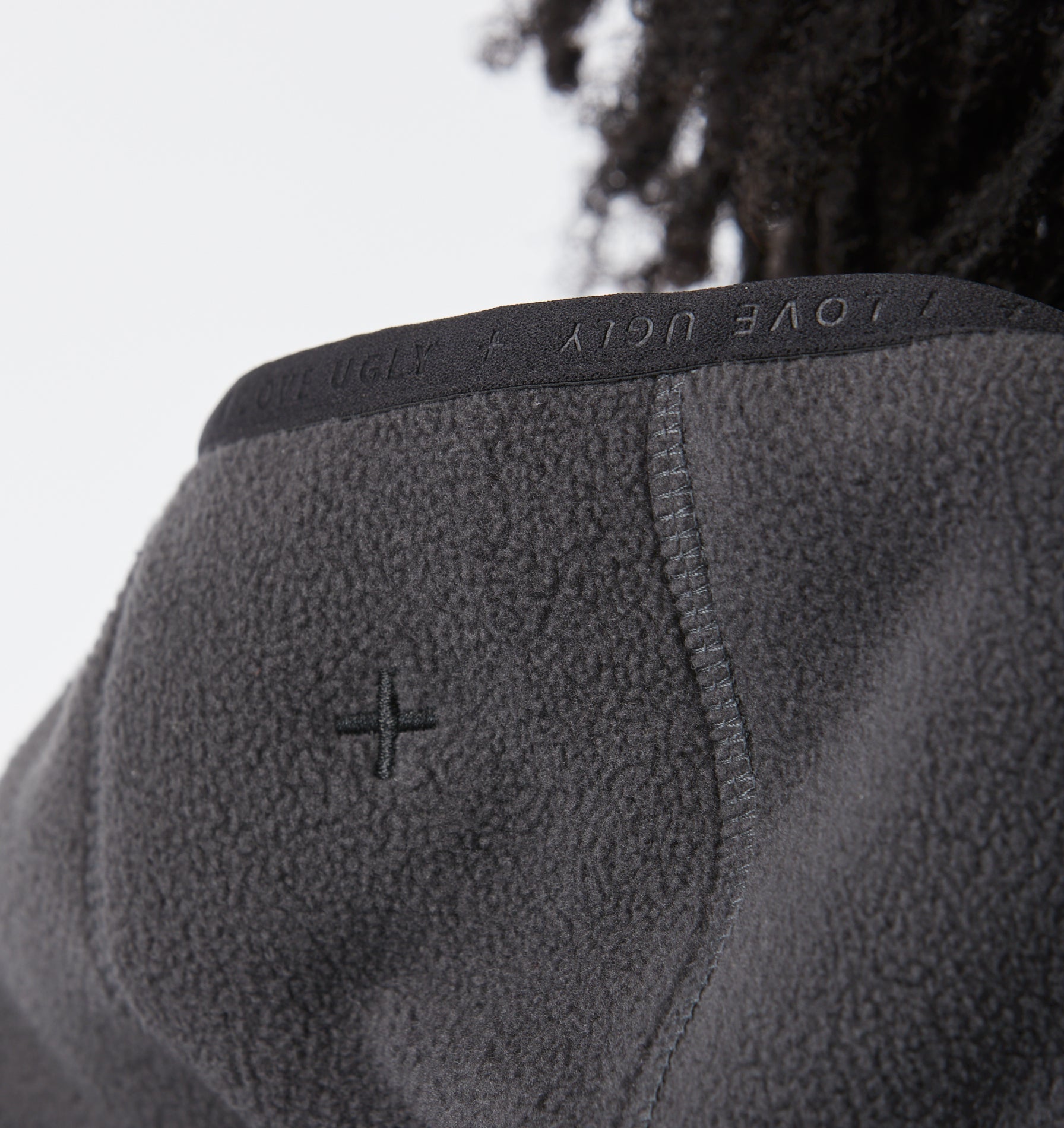 Active Hooded Fleece - Charcoal