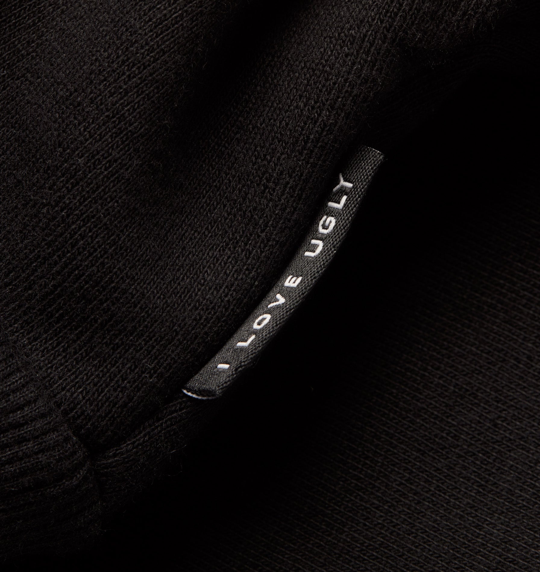 Crop Box Hood - Black