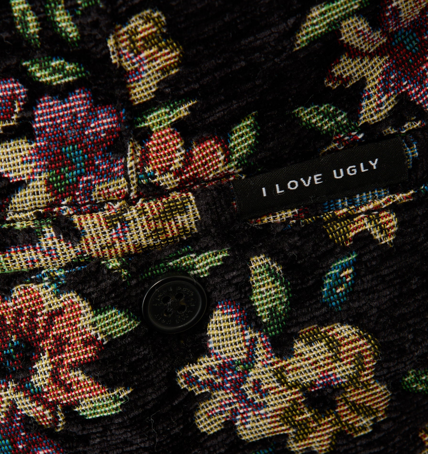 Uniform Straight Pant - Dark Floral