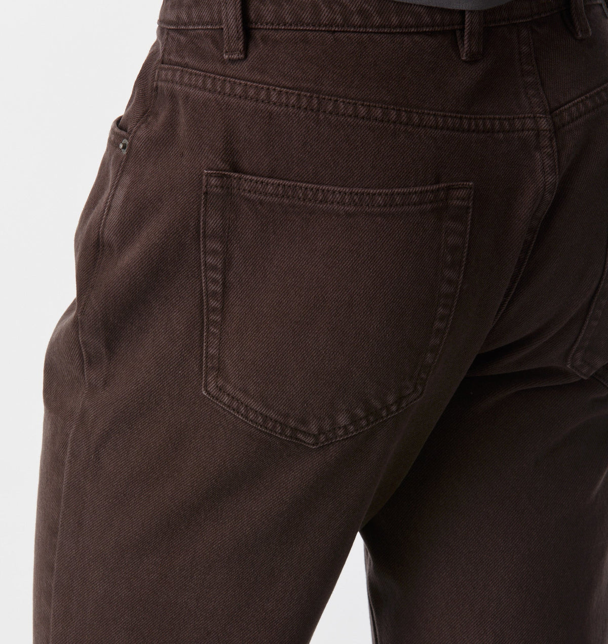 Cropped 90s Denim - Espresso