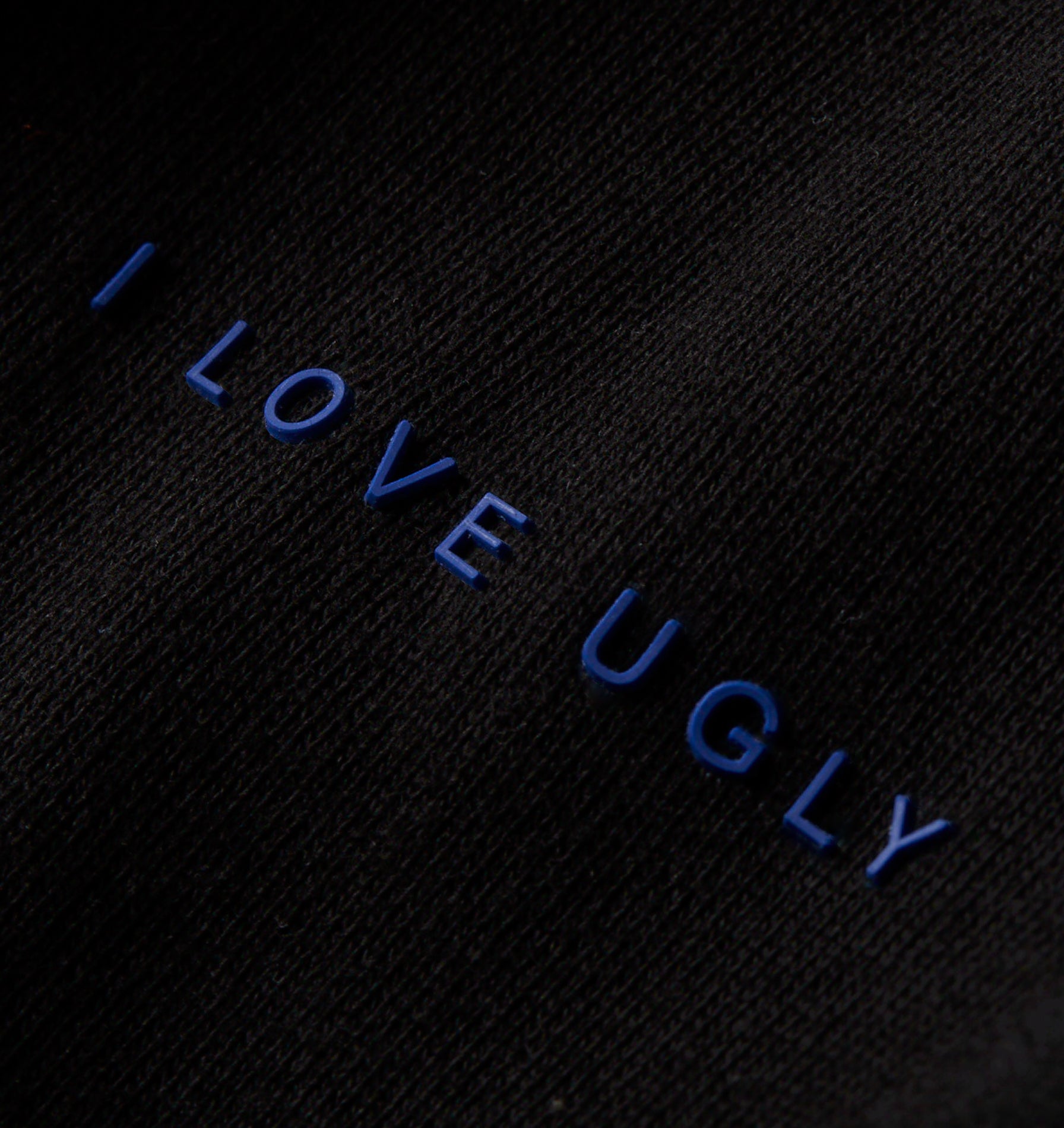 Contrast Logo Box Hood 2.0 - Black/Cobalt