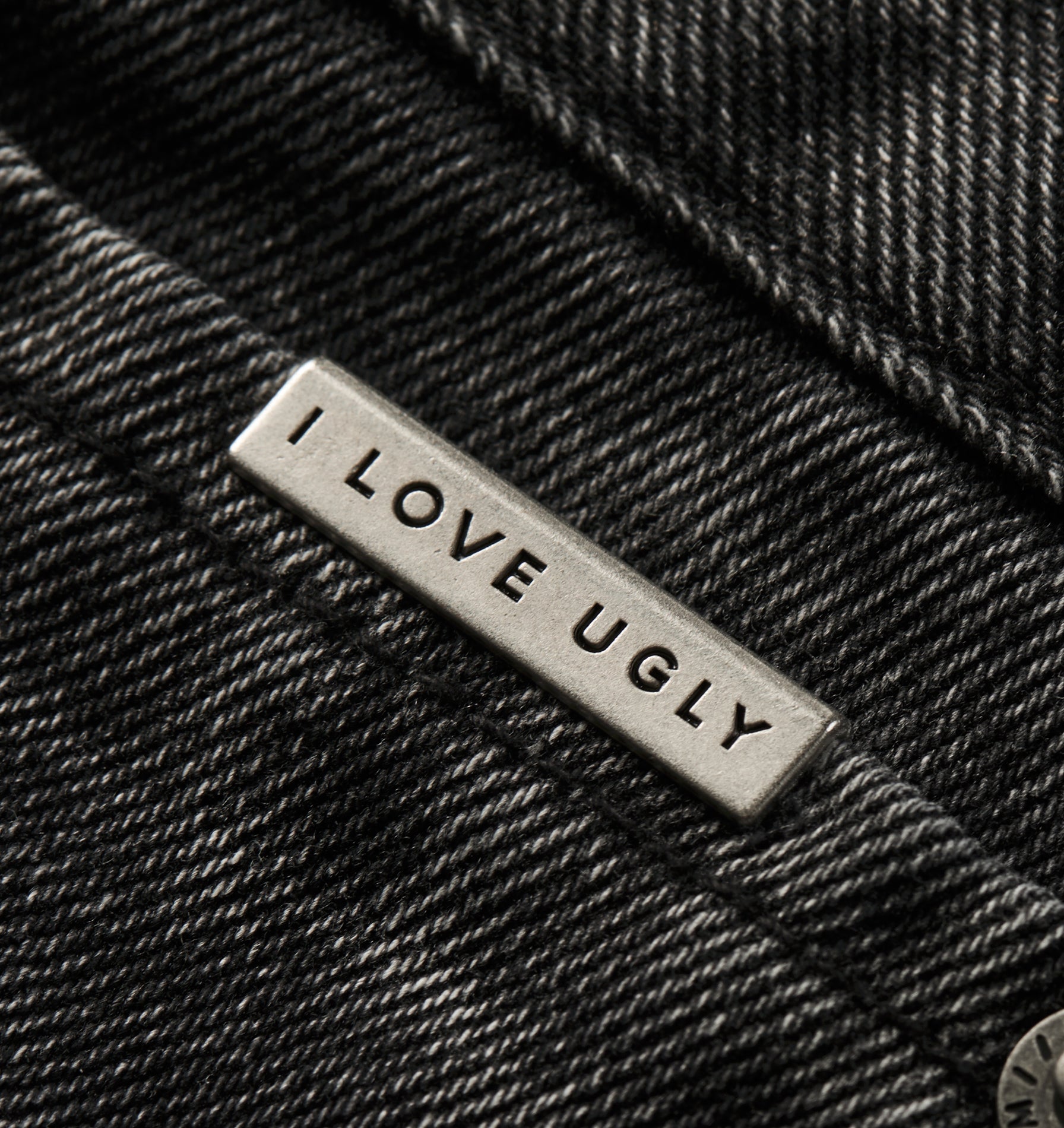 Cropped 90s Denim - Vintage Black