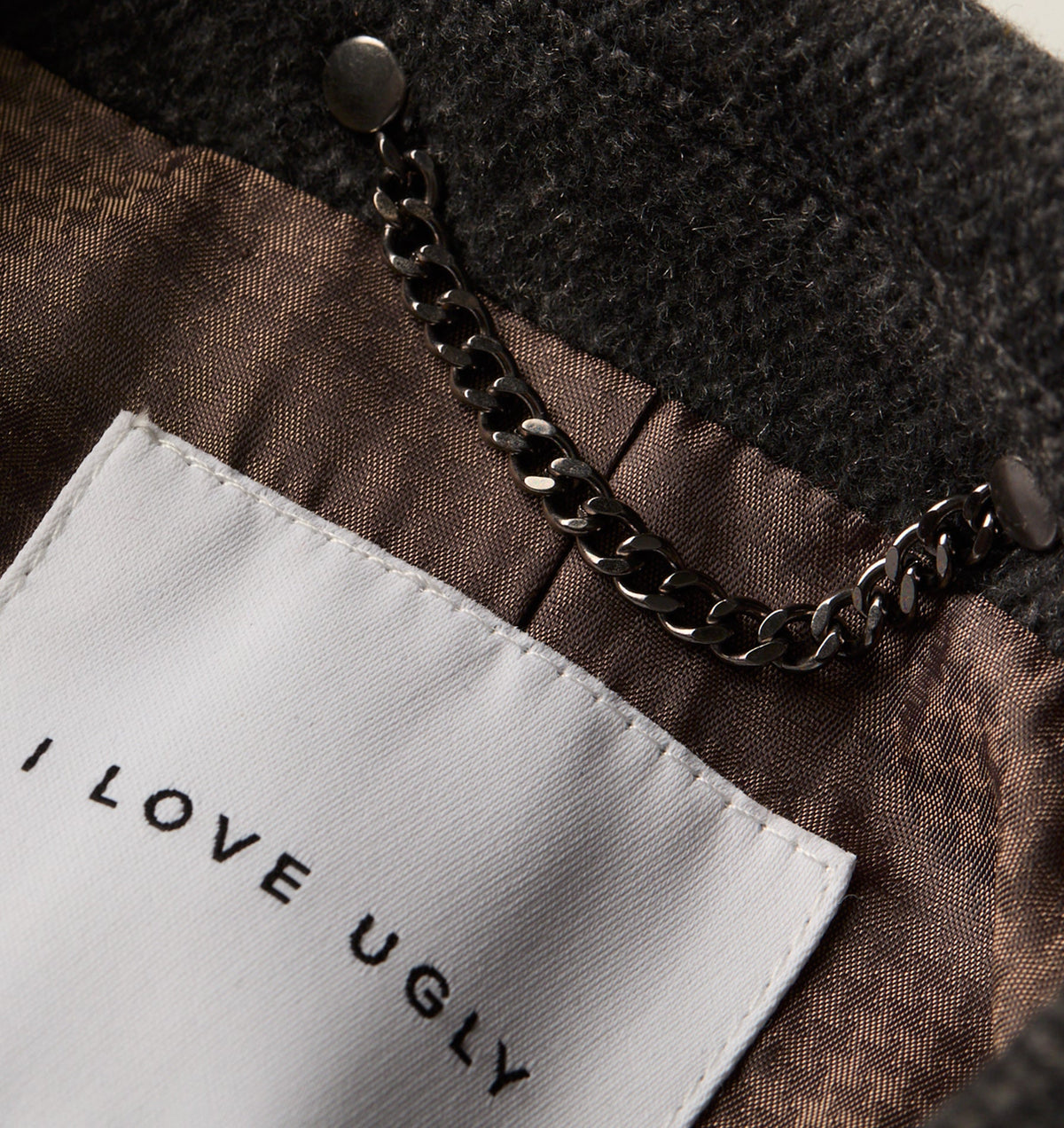 Don Car Coat - Charcoal