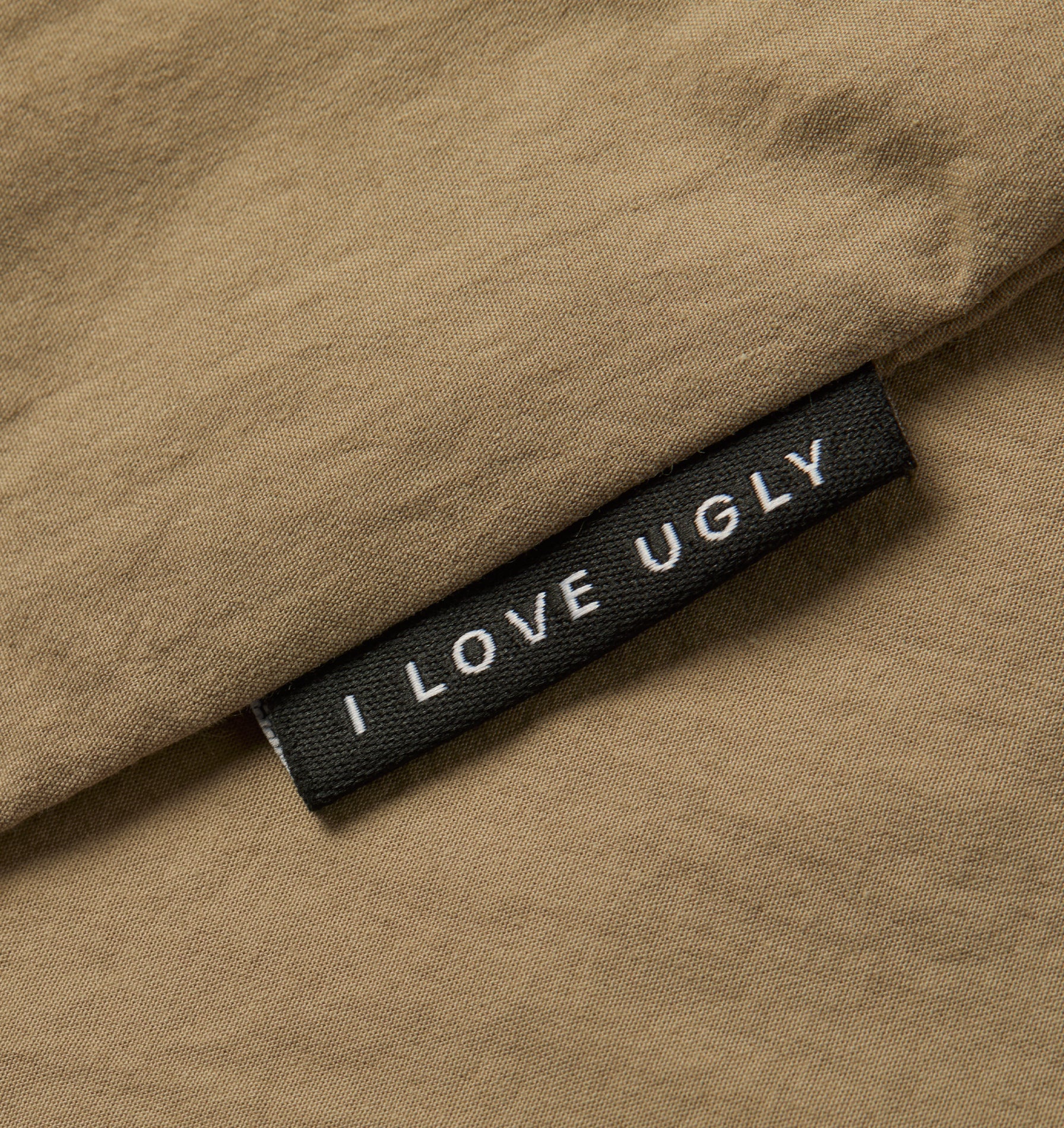 Box Cuban Collar Shirt - Taupe