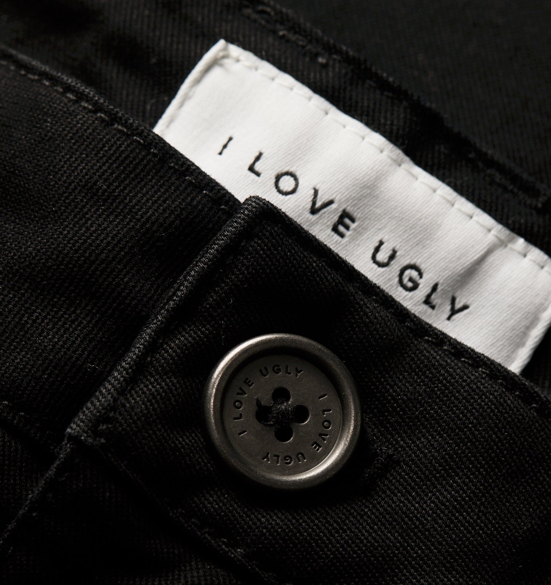 Wide Leg Pleat Pant - Black | I Love Ugly US