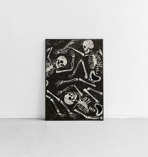 Pile of Skeletons Print
