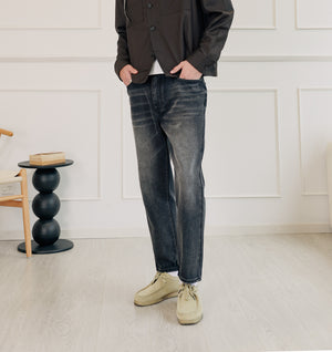 Cropped 90s Denim - Vintage Black