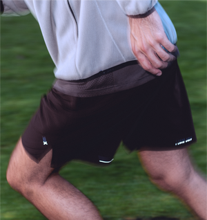 Active 5 Inch Core Short - Black