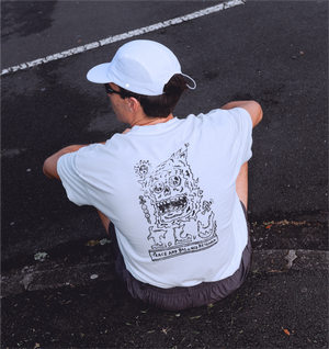 Peace Active Box Tee - Vintage White