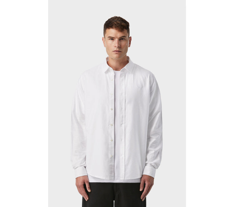 Wallace LS Shirt - White
