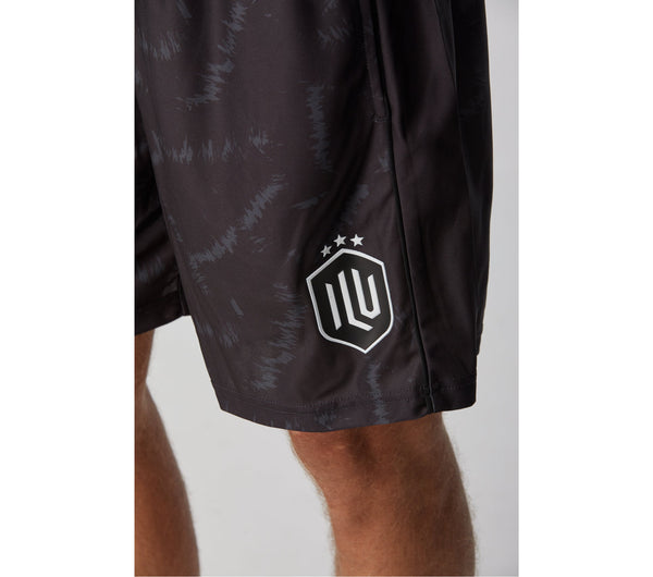 Laid Amour Football Shorts - Black/Charcoal