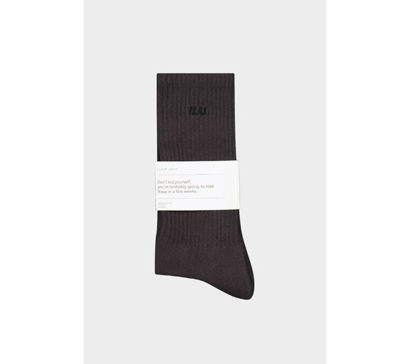 Basic Sock - Charcoal
