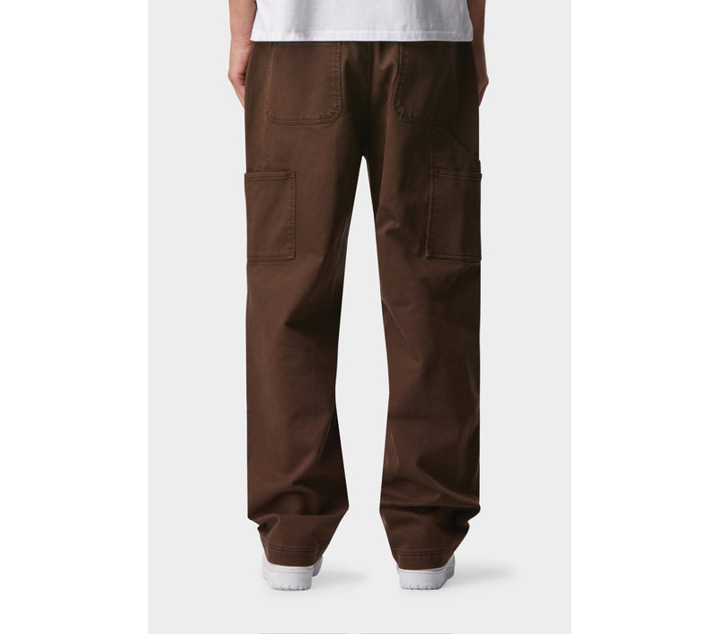 Double Knee Workers Pant - Fossil Brown