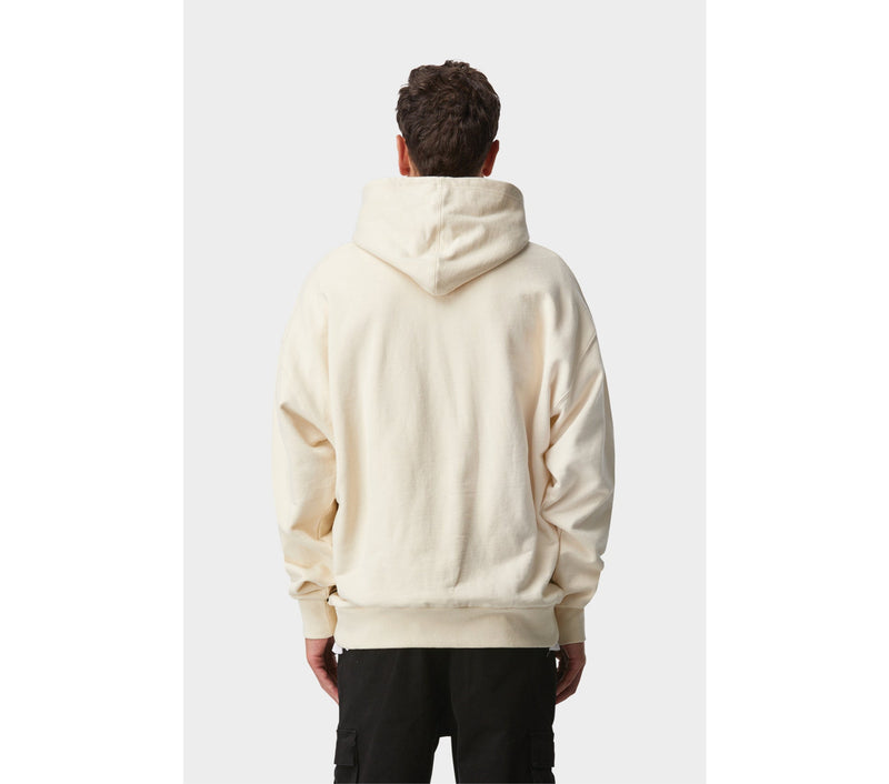 Floral Faces Box Hood - Off White